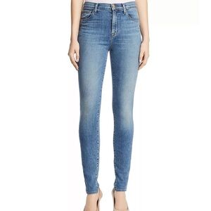 J BRAND High Rise Skinny Jeans